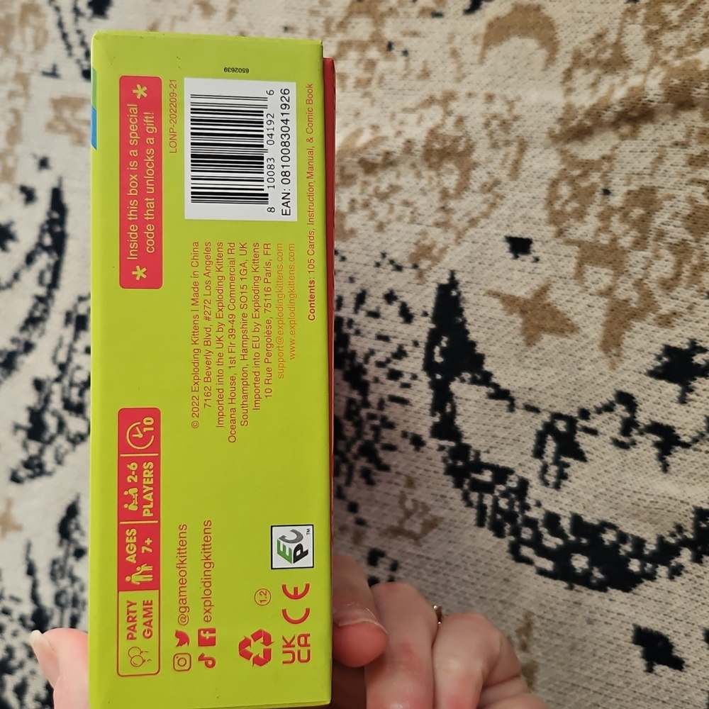 New Mantis Card Game From Exploding Kittens - Open Box - Picture 2 of 6